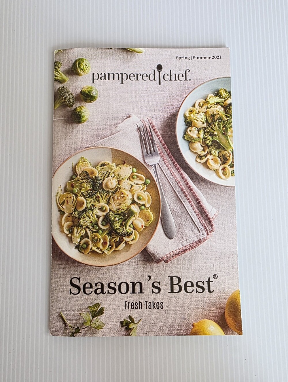 Pampered Chef Season's Best Spring/Summer 2021 Cookbook